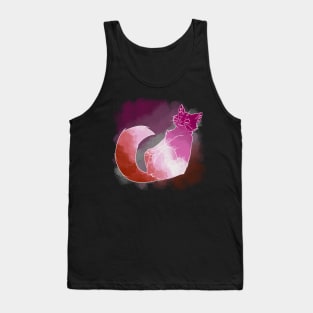 LGBT+ Cats: Lesbian Tank Top